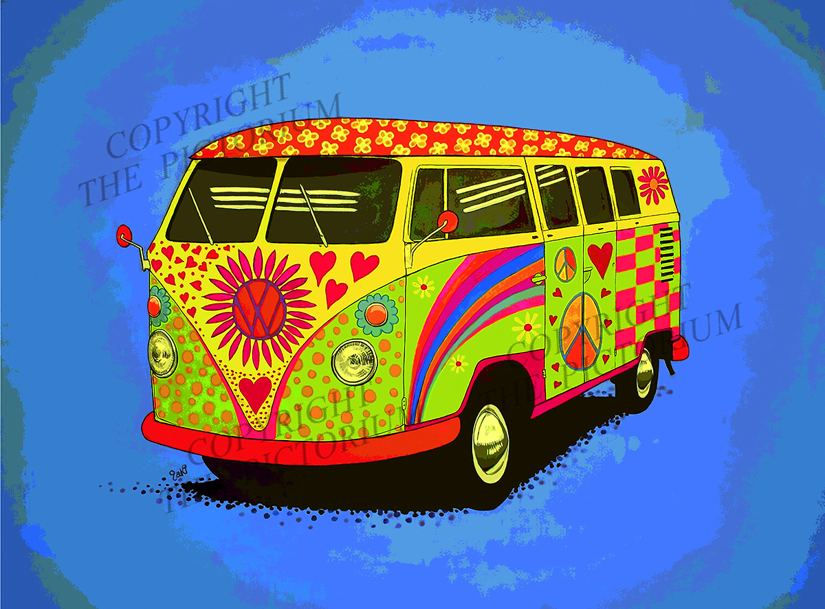 Blue Camper
