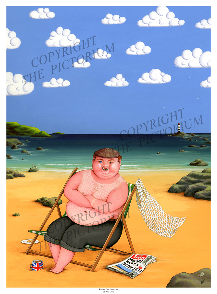 Stanley Gets Some Sun