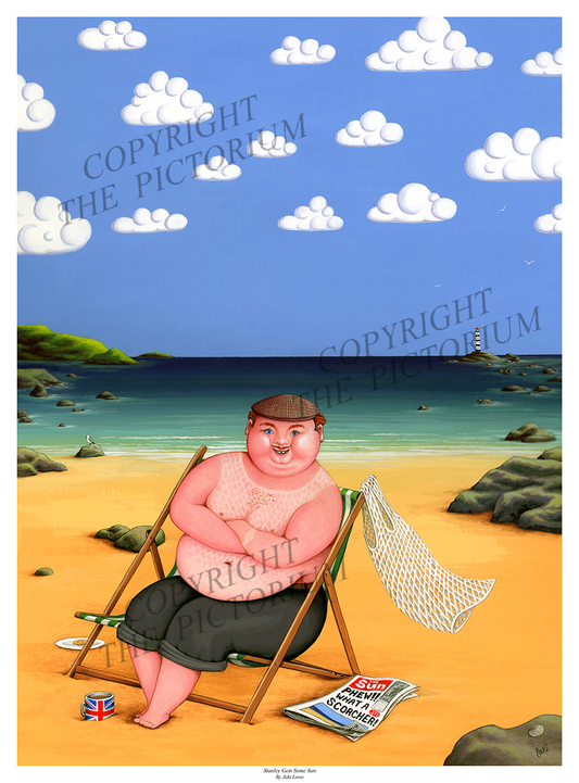 Stanley Gets Some Sun